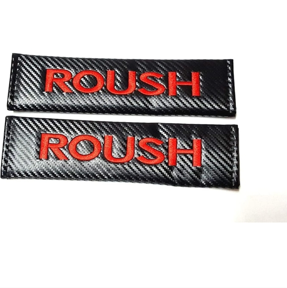 COPY - 2 new Mustang Roush seat belt shoulder pads - Picture 2 of 2
